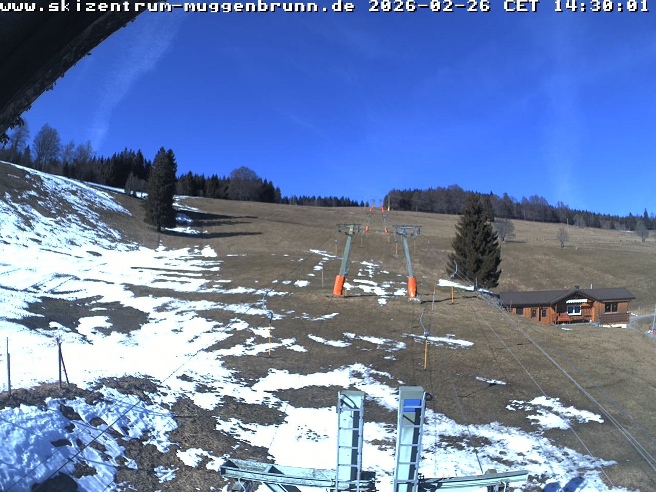 Archived image Webcam at Winkellift Muggenbrunn