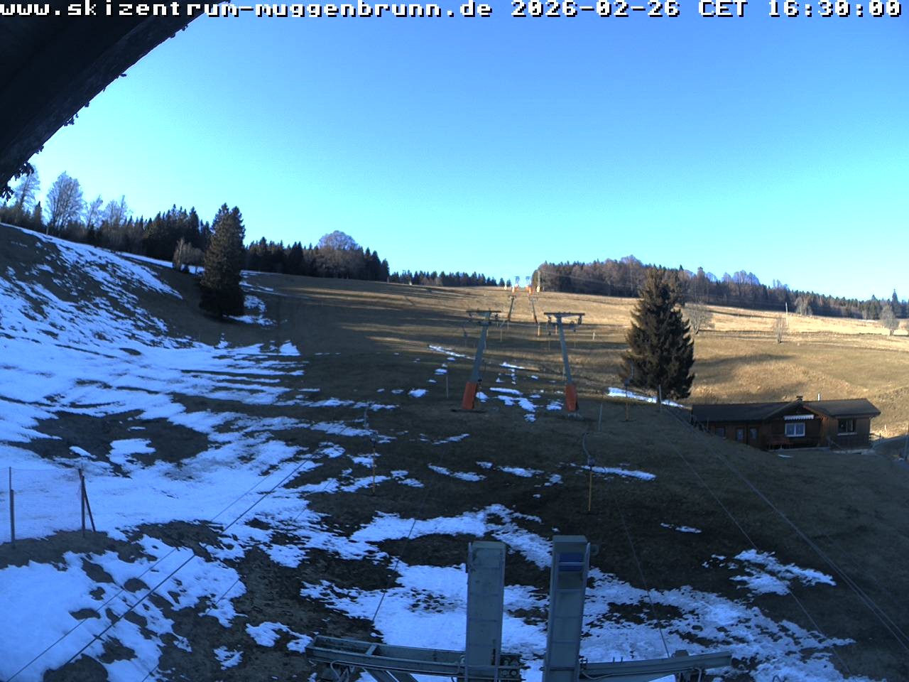 Archived image Webcam at Winkellift Muggenbrunn