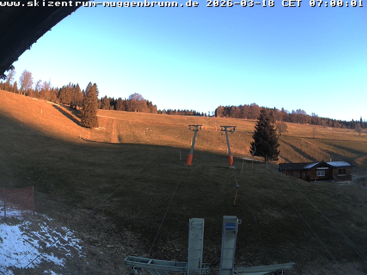 Archiv Foto Webcam am Winkellift Muggenbrunn