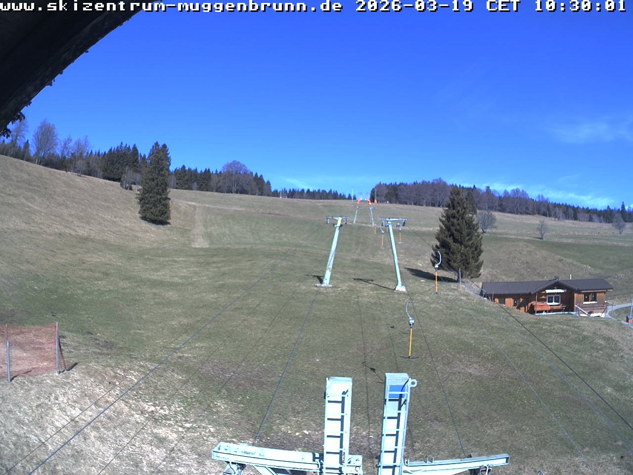 Archived image Webcam at Winkellift Muggenbrunn