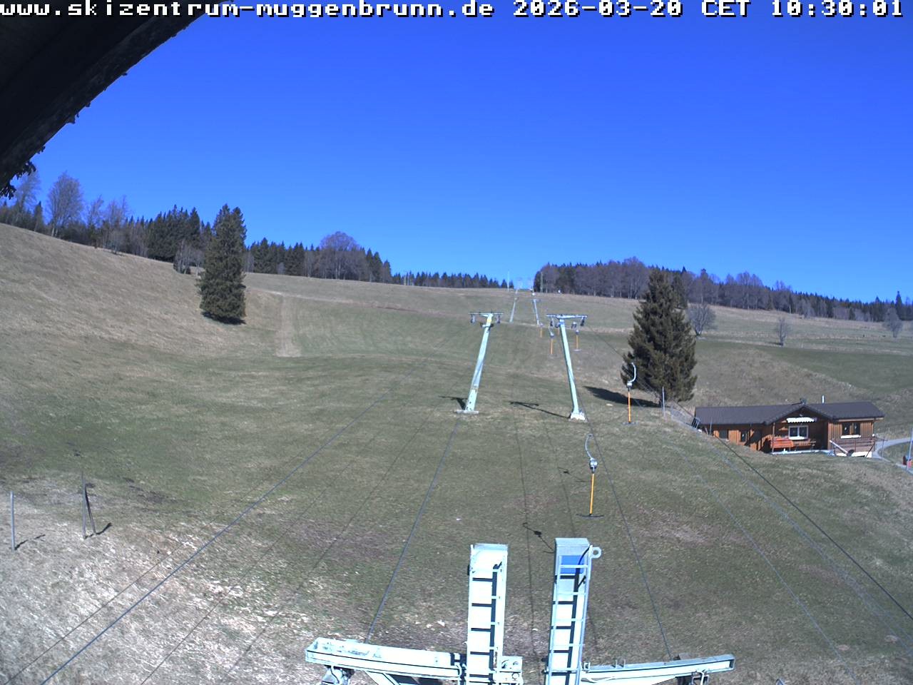 Archived image Webcam at Winkellift Muggenbrunn