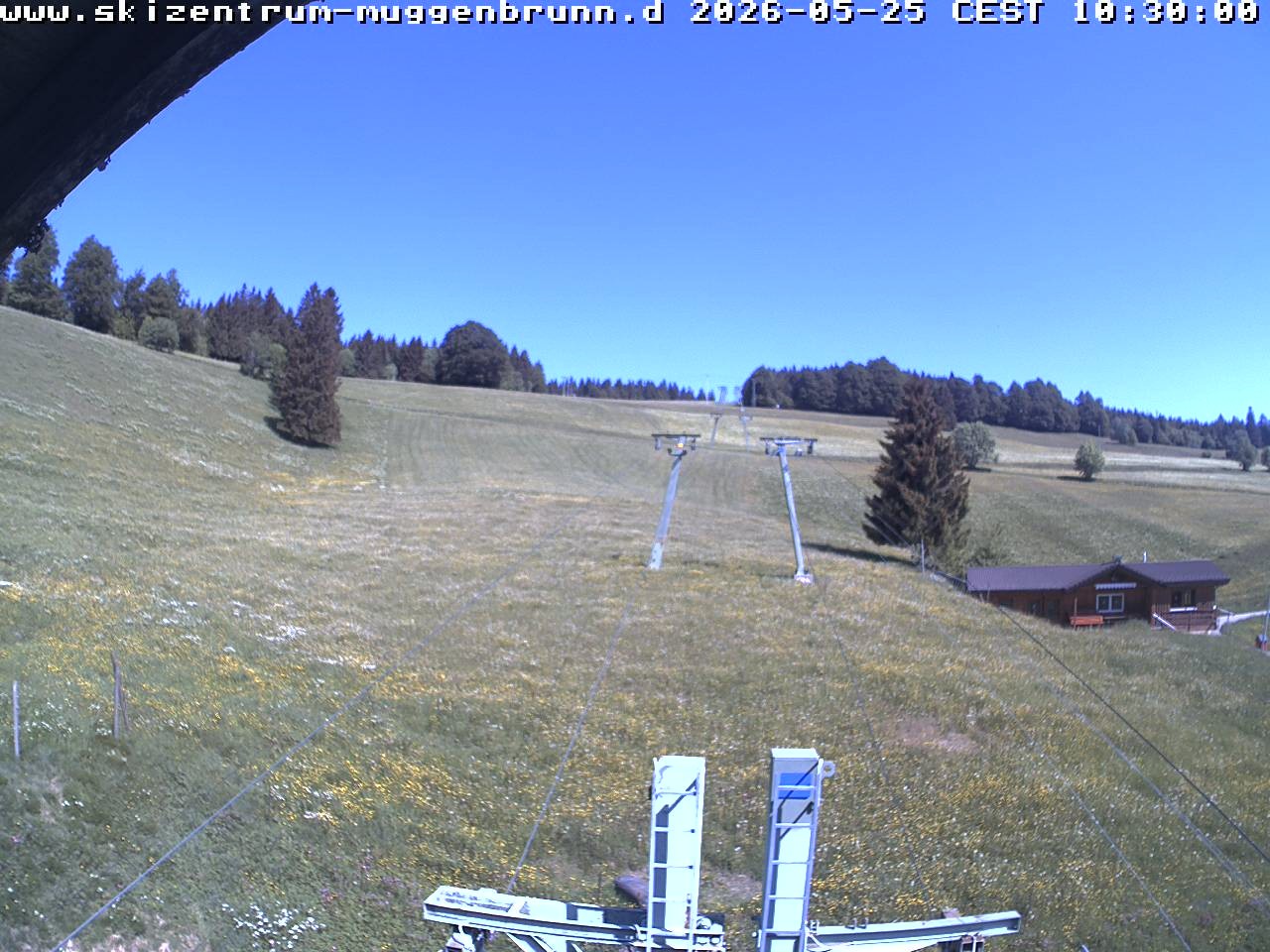 Archived image Webcam at Winkellift Muggenbrunn