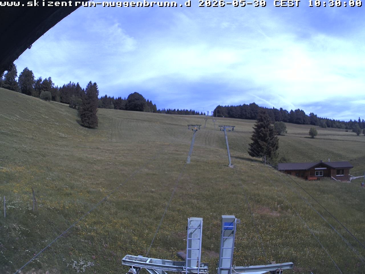 Archived image Webcam at Winkellift Muggenbrunn