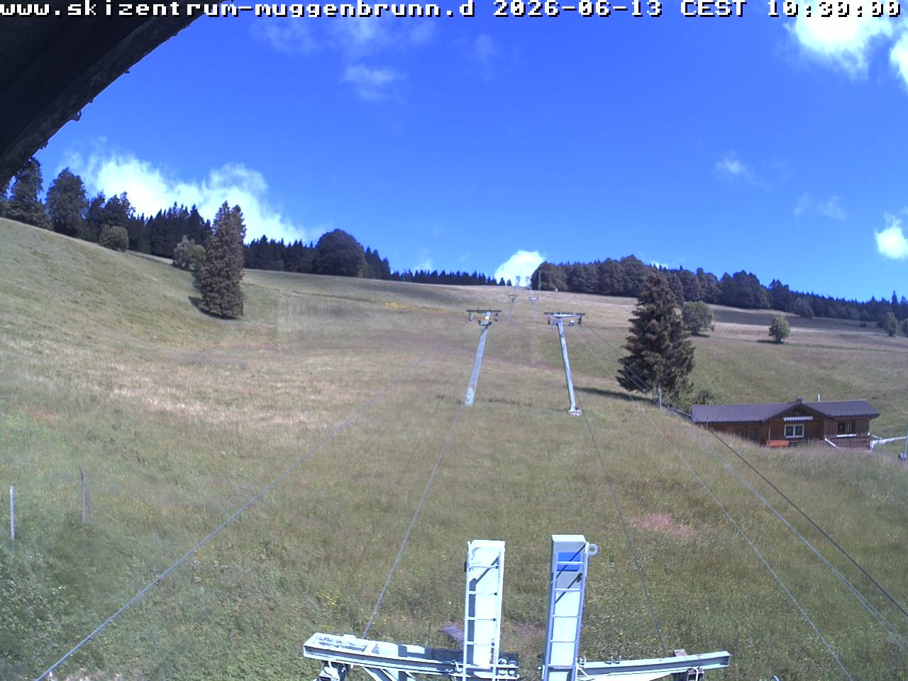 Archived image Webcam at Winkellift Muggenbrunn