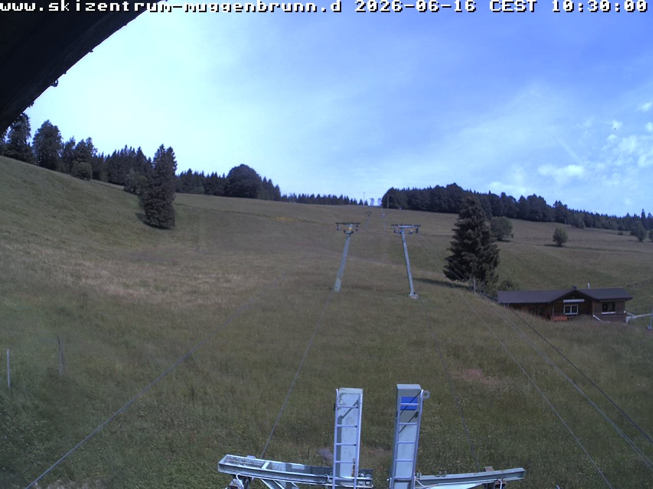 Archived image Webcam at Winkellift Muggenbrunn