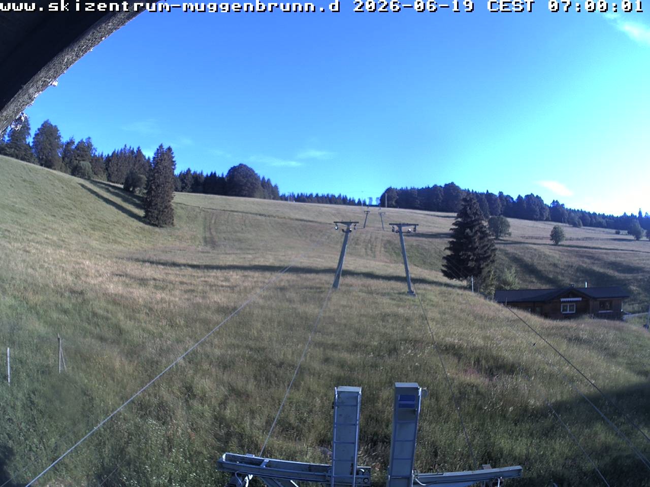 Archiv Foto Webcam am Winkellift Muggenbrunn