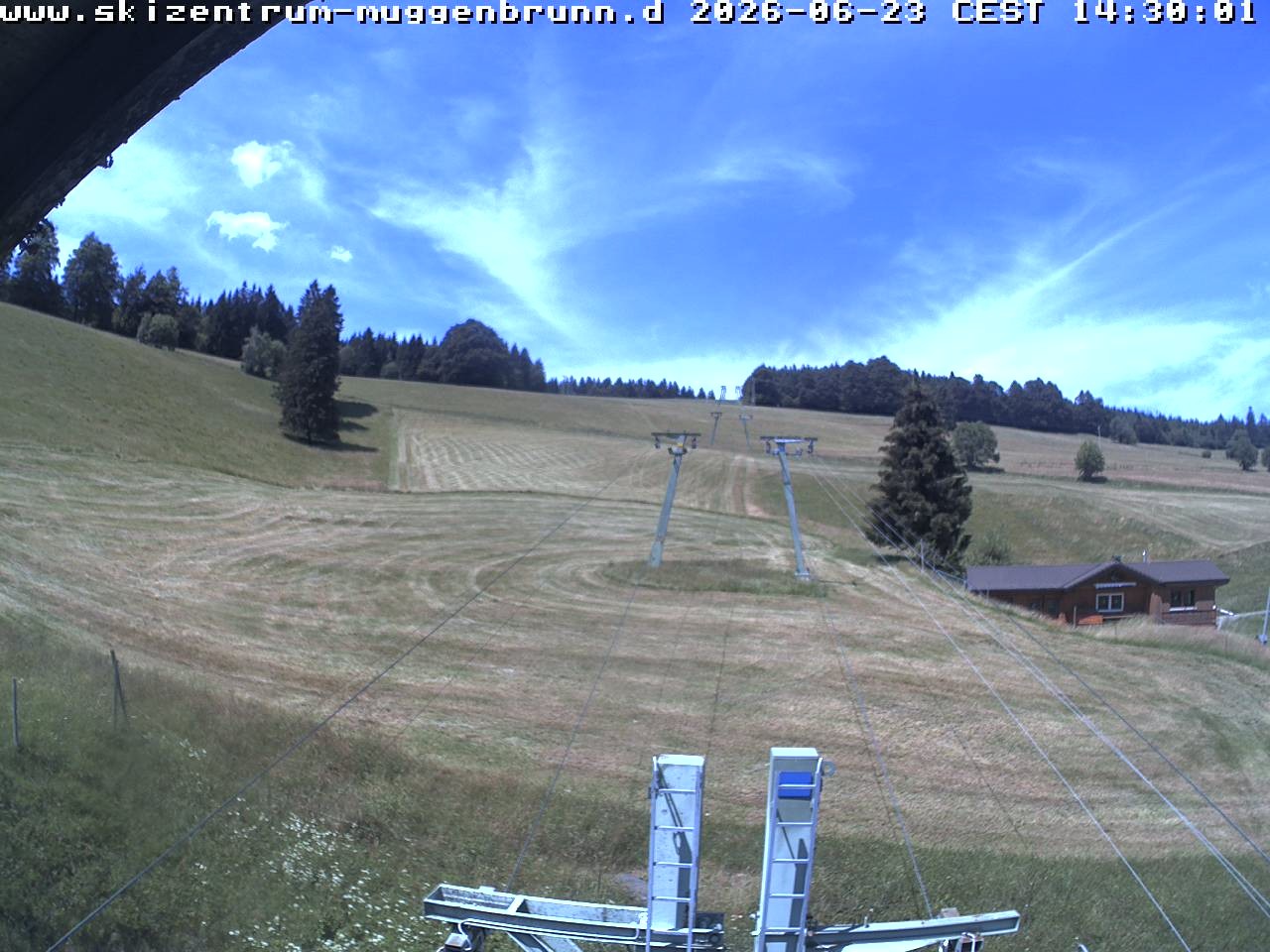 Archived image Webcam at Winkellift Muggenbrunn