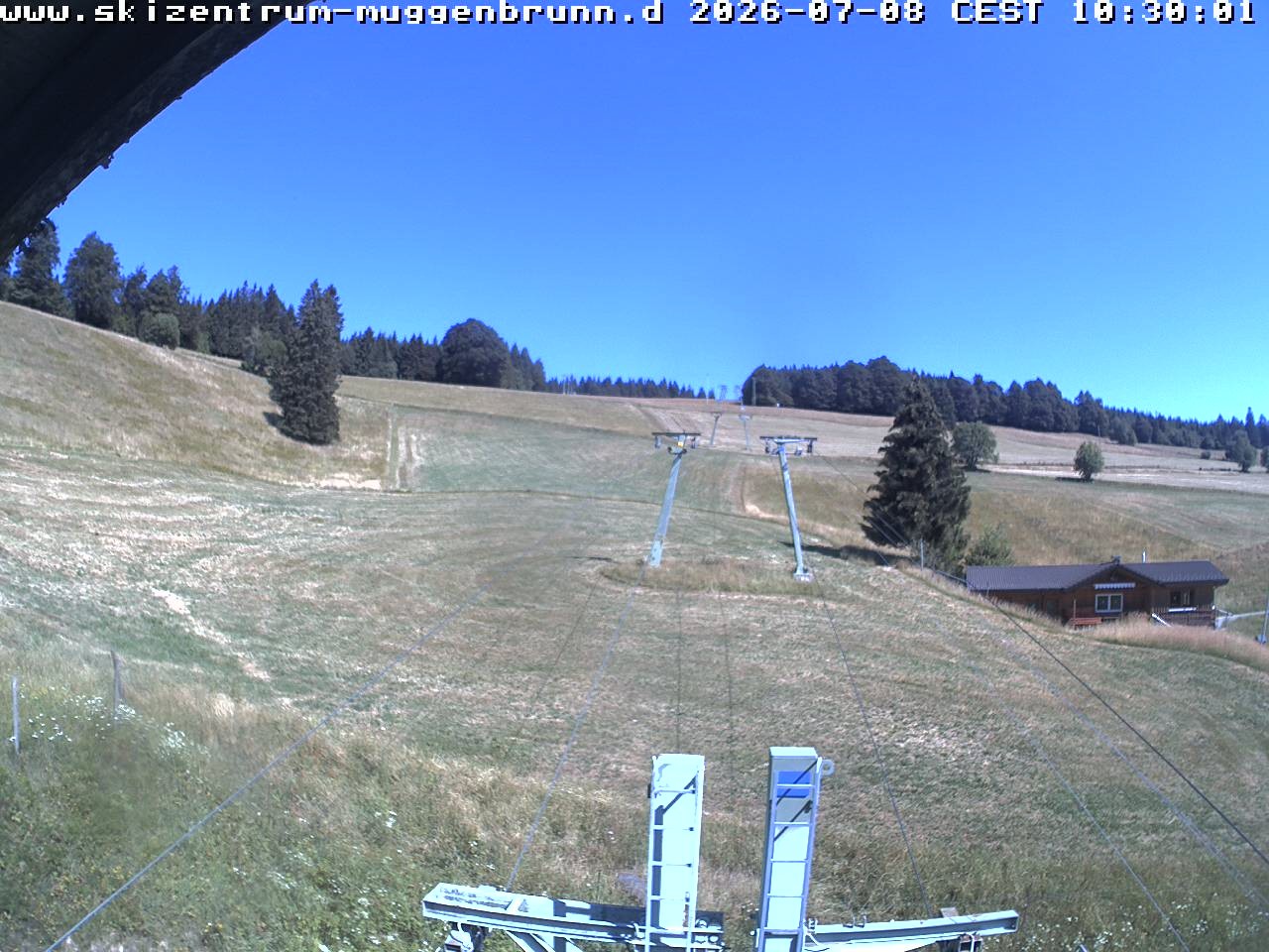 Archived image Webcam at Winkellift Muggenbrunn