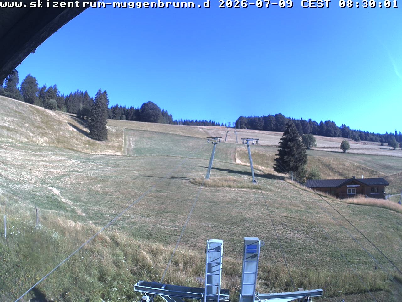 Archived image Webcam at Winkellift Muggenbrunn