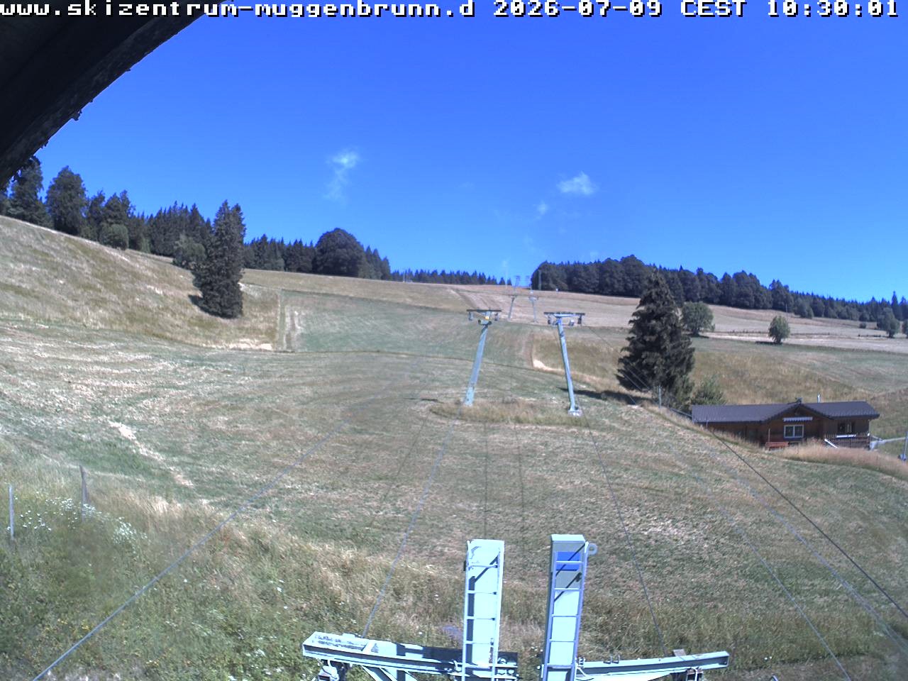 Archived image Webcam at Winkellift Muggenbrunn