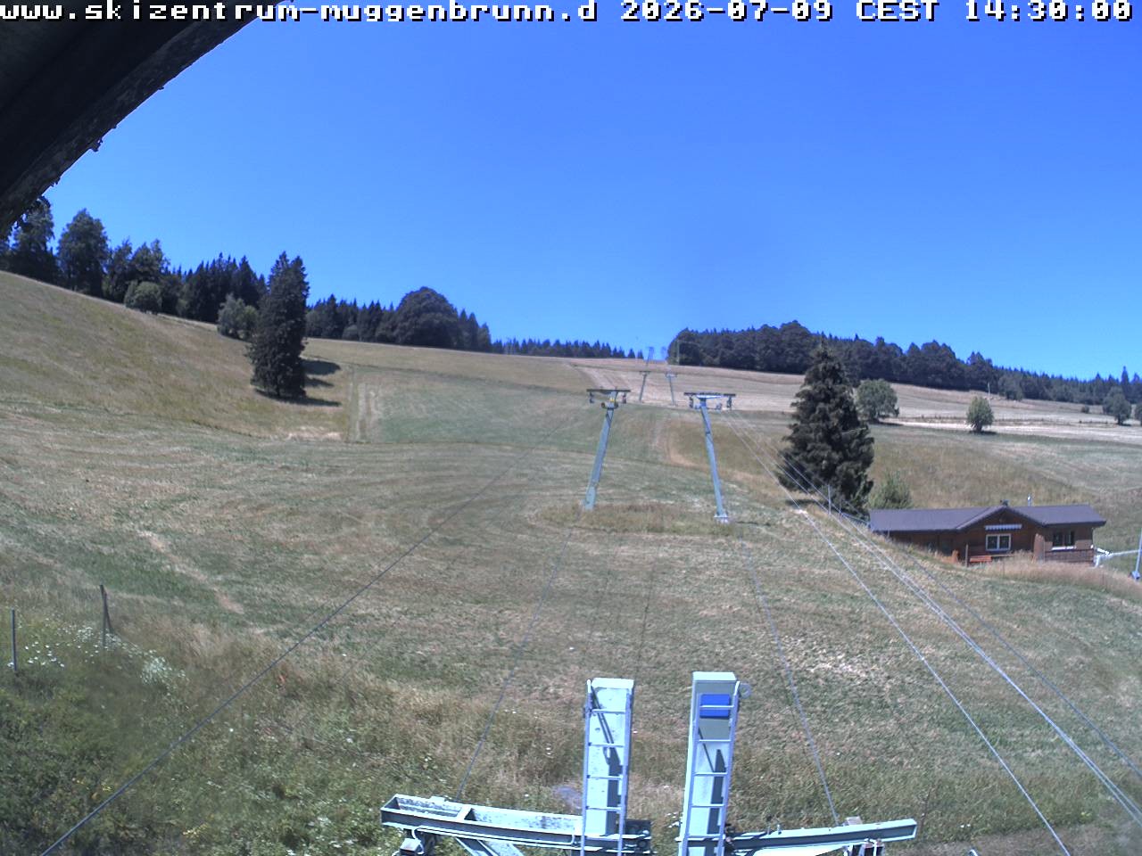 Archived image Webcam at Winkellift Muggenbrunn