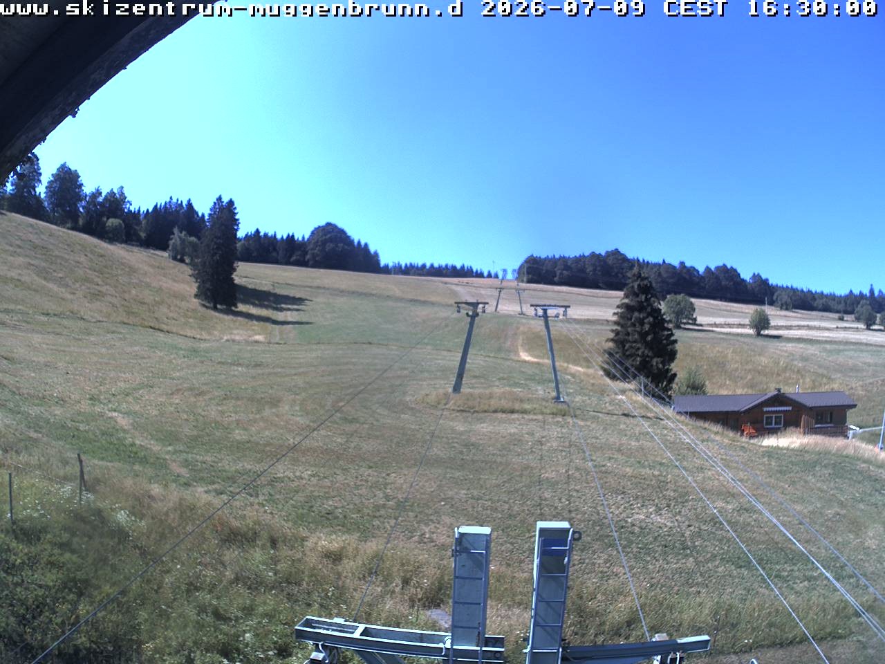 Archived image Webcam at Winkellift Muggenbrunn