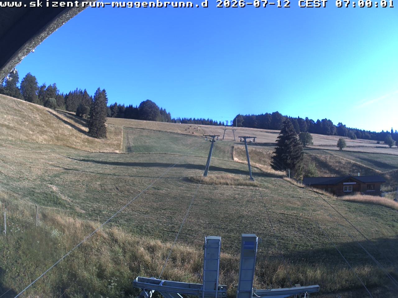 Archived image Webcam at Winkellift Muggenbrunn