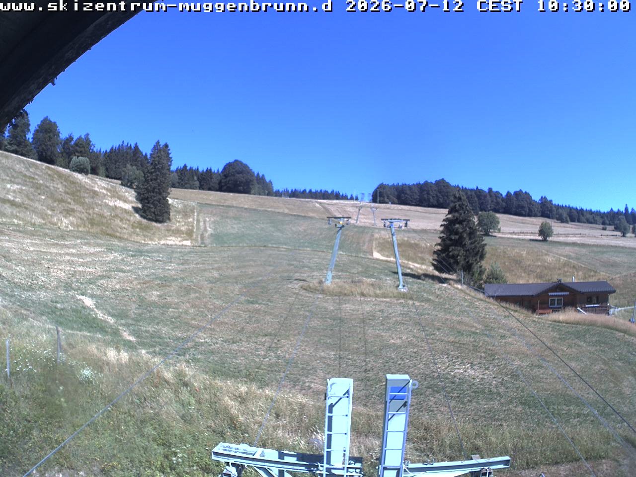 Archived image Webcam at Winkellift Muggenbrunn