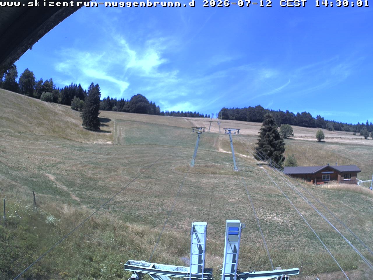 Archived image Webcam at Winkellift Muggenbrunn