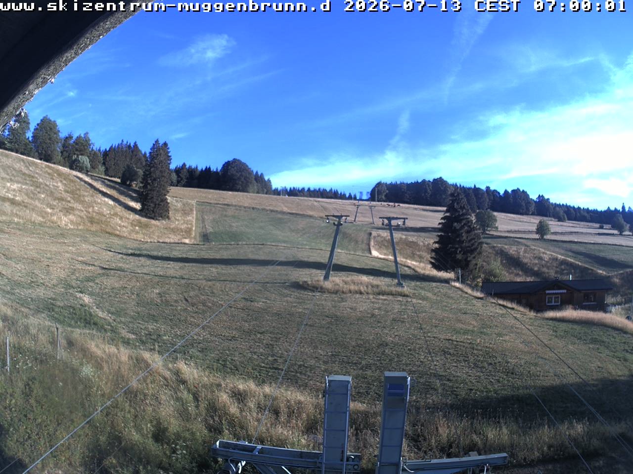 Archived image Webcam at Winkellift Muggenbrunn