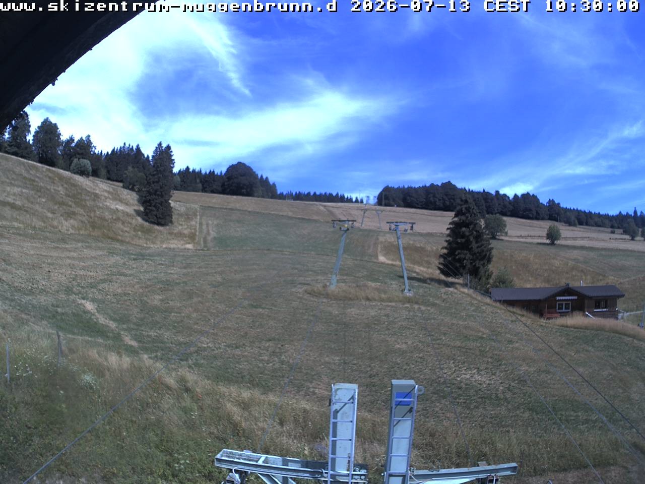 Archived image Webcam at Winkellift Muggenbrunn