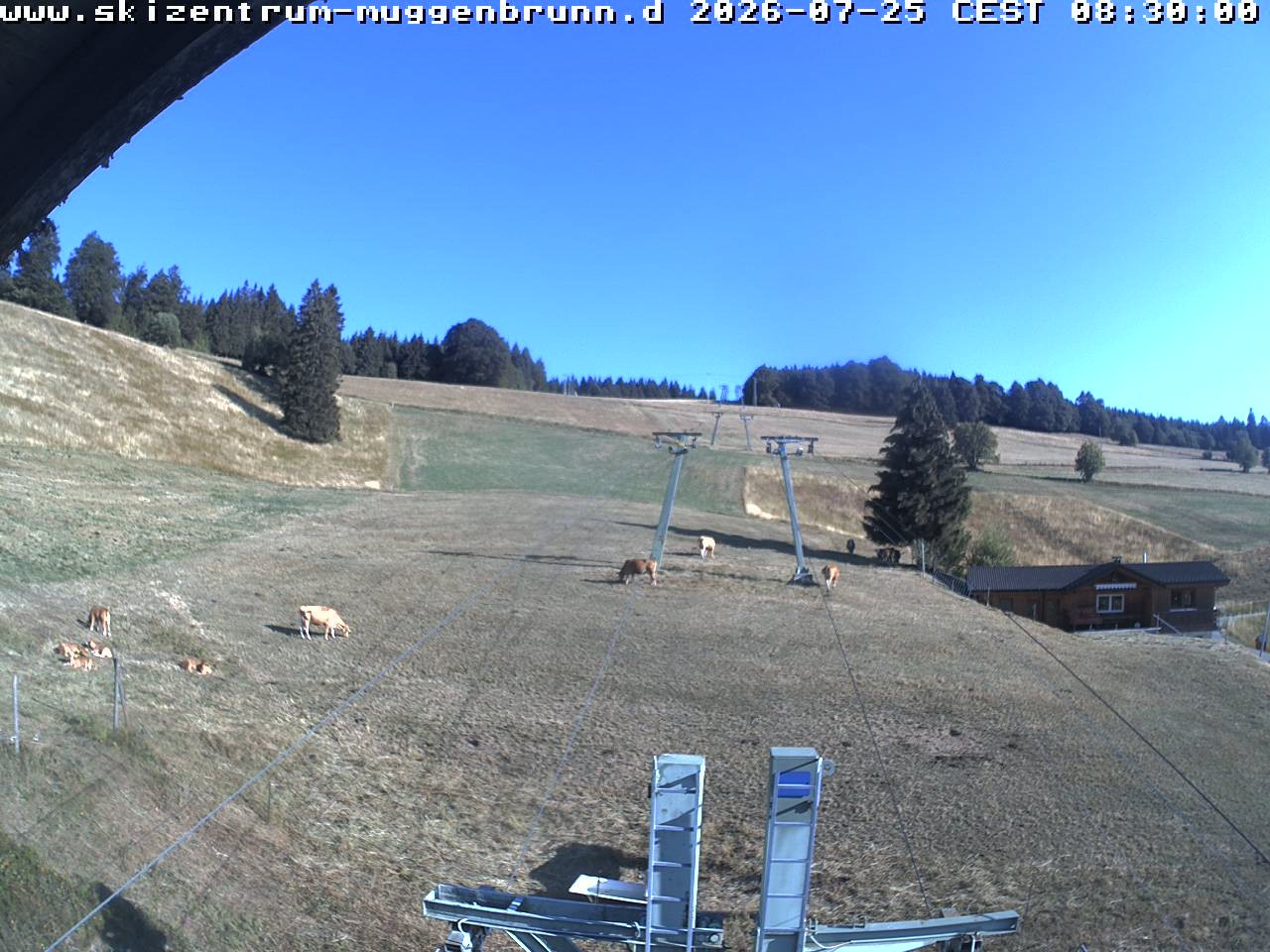 Archived image Webcam at Winkellift Muggenbrunn