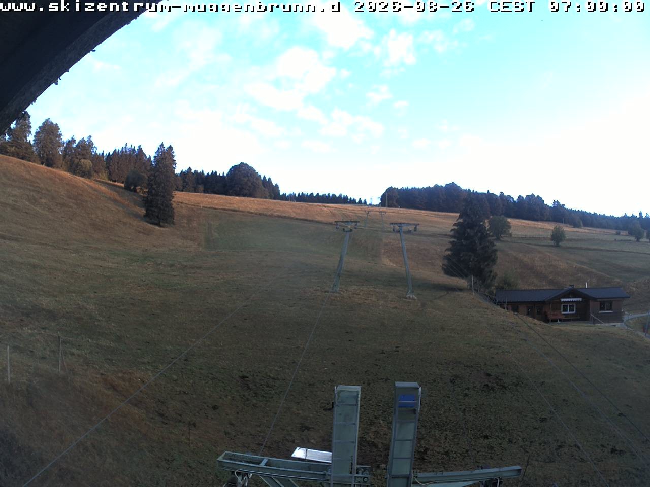 Archived image Webcam at Winkellift Muggenbrunn