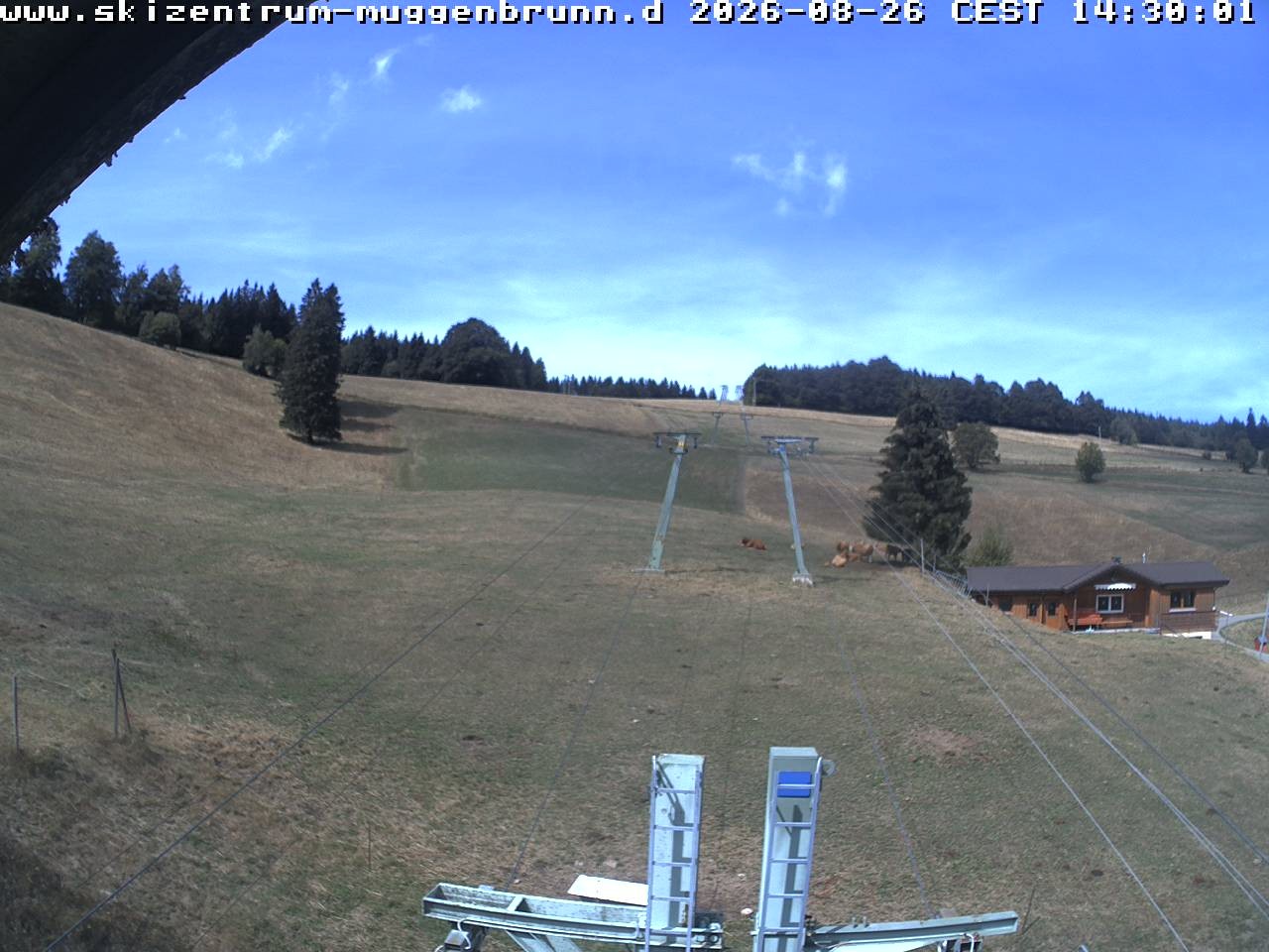 Archived image Webcam at Winkellift Muggenbrunn
