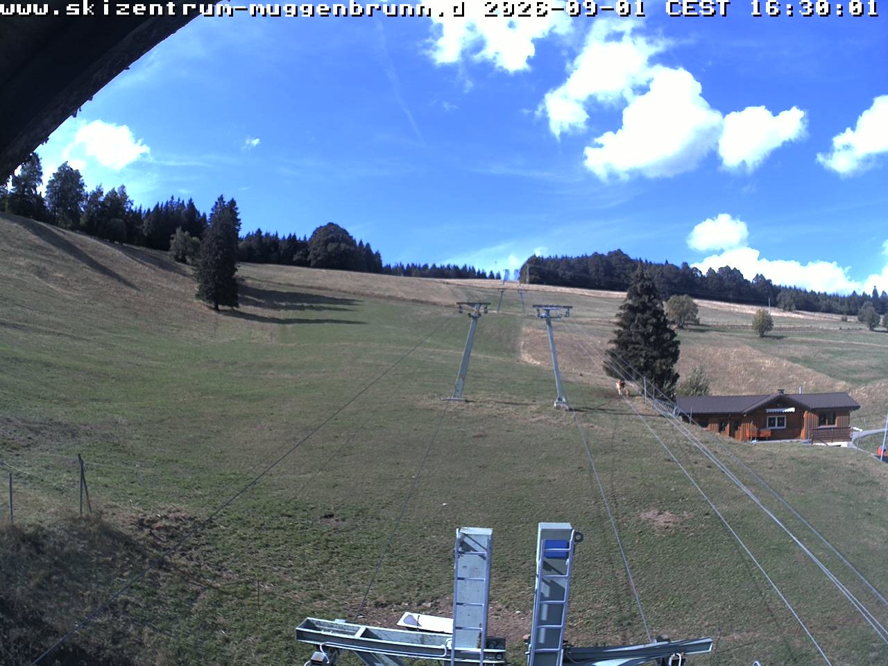 Archived image Webcam at Winkellift Muggenbrunn