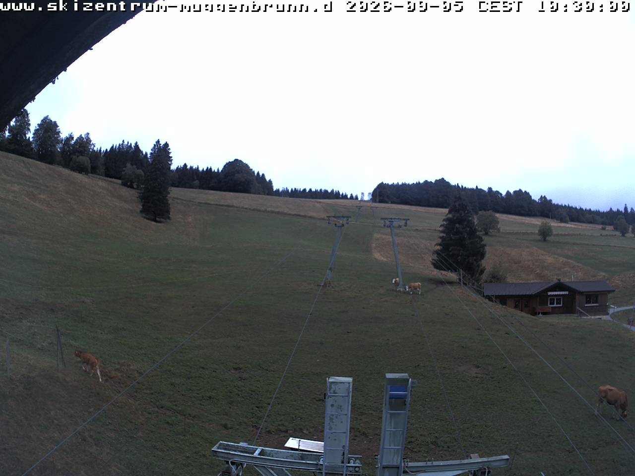 Archived image Webcam at Winkellift Muggenbrunn