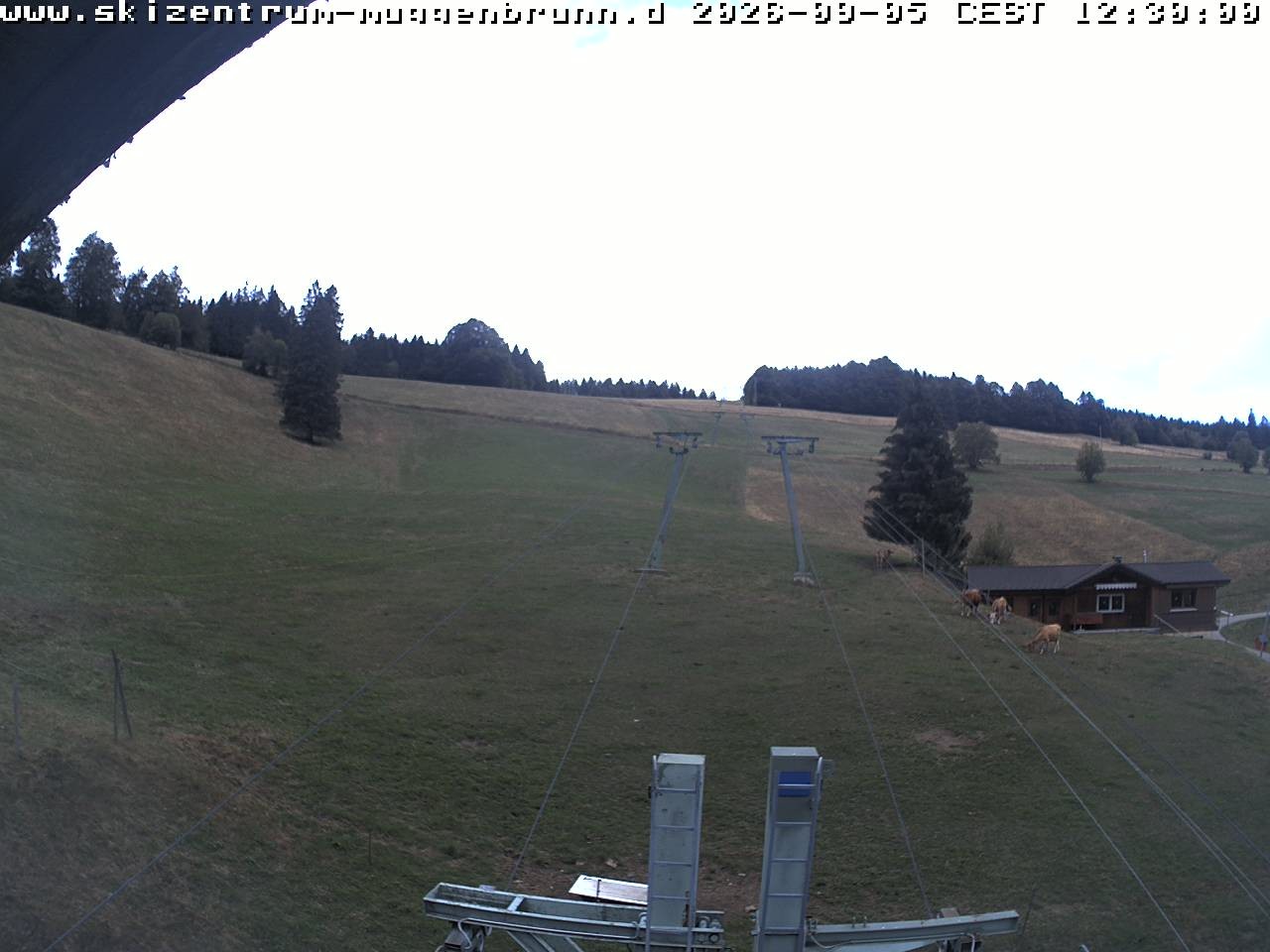 Archived image Webcam at Winkellift Muggenbrunn