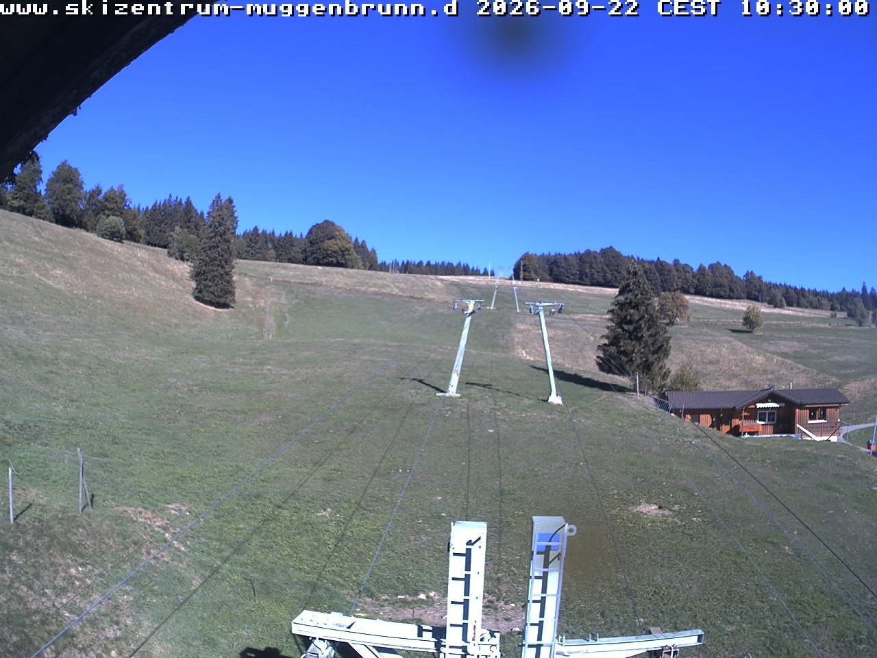 Archived image Webcam at Winkellift Muggenbrunn