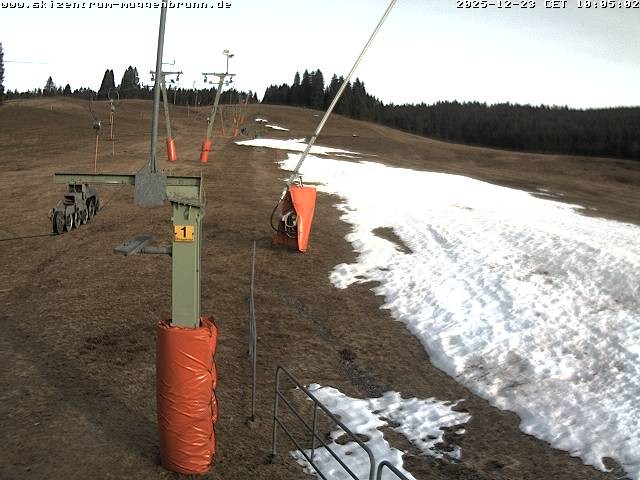 Archiv Foto Webcam Blick auf den Wasenlift bei Muggenbrunn