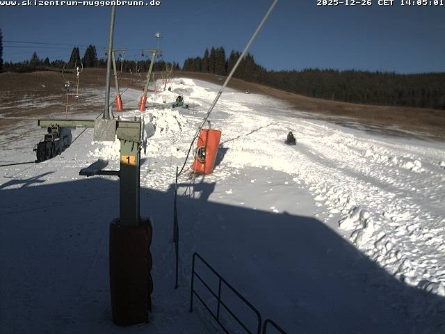 Archiv Foto Webcam Blick auf den Wasenlift bei Muggenbrunn