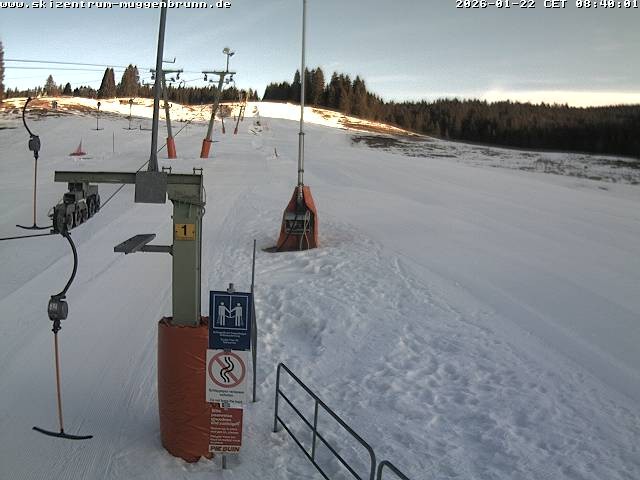 Archiv Foto Webcam Blick auf den Wasenlift bei Muggenbrunn