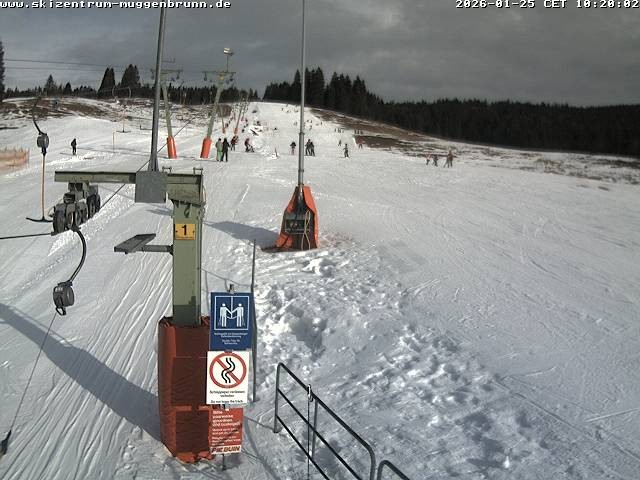Archived image Webcam View of Wasenlift near Muggenbrunn