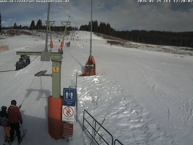 Archived image Webcam View of Wasenlift near Muggenbrunn