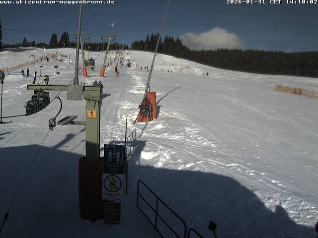 Archiv Foto Webcam Blick auf den Wasenlift bei Muggenbrunn