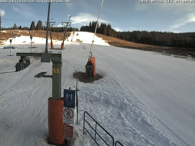Archived image Webcam View of Wasenlift near Muggenbrunn