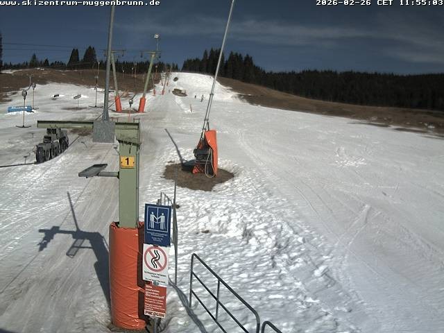 Archived image Webcam View of Wasenlift near Muggenbrunn