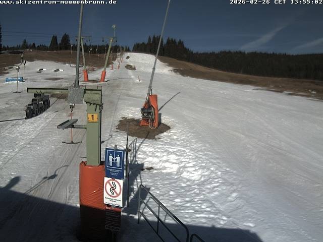 Archived image Webcam View of Wasenlift near Muggenbrunn