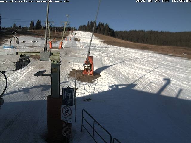 Archived image Webcam View of Wasenlift near Muggenbrunn