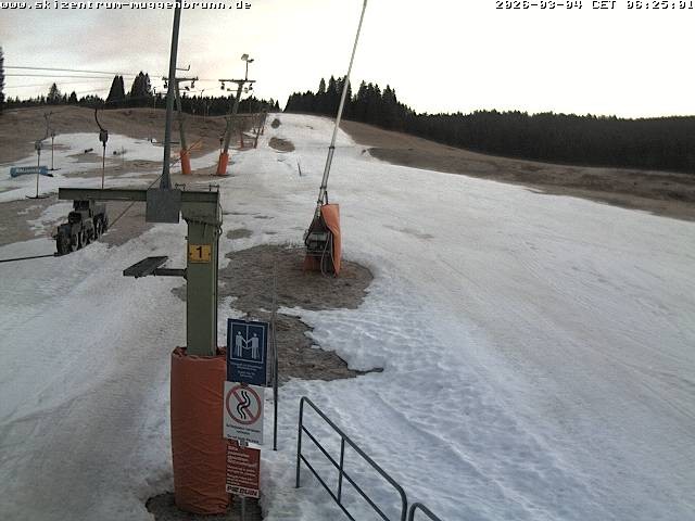 Archiv Foto Webcam Blick auf den Wasenlift bei Muggenbrunn