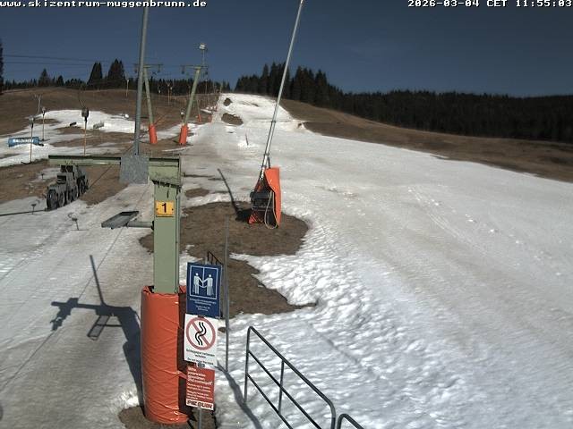 Archiv Foto Webcam Blick auf den Wasenlift bei Muggenbrunn
