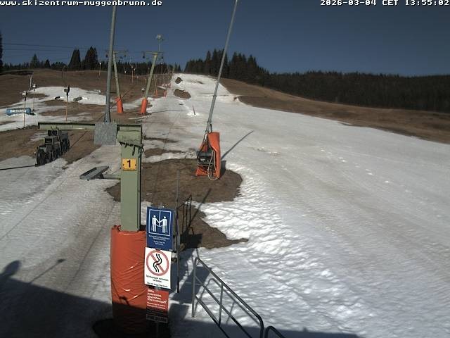 Archiv Foto Webcam Blick auf den Wasenlift bei Muggenbrunn