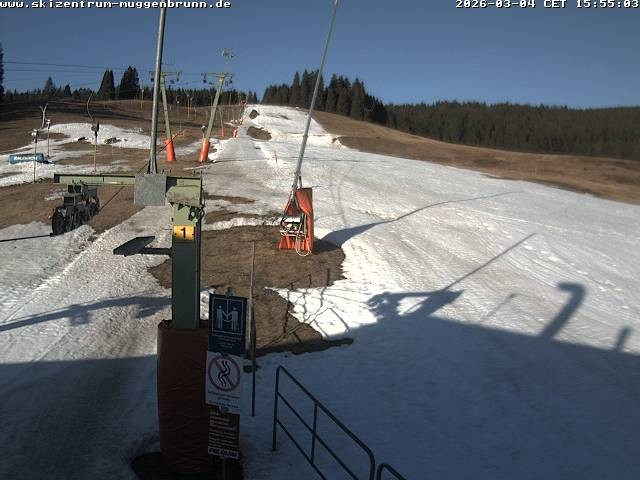 Archiv Foto Webcam Blick auf den Wasenlift bei Muggenbrunn