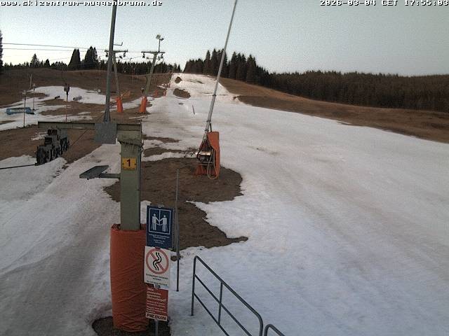 Archiv Foto Webcam Blick auf den Wasenlift bei Muggenbrunn