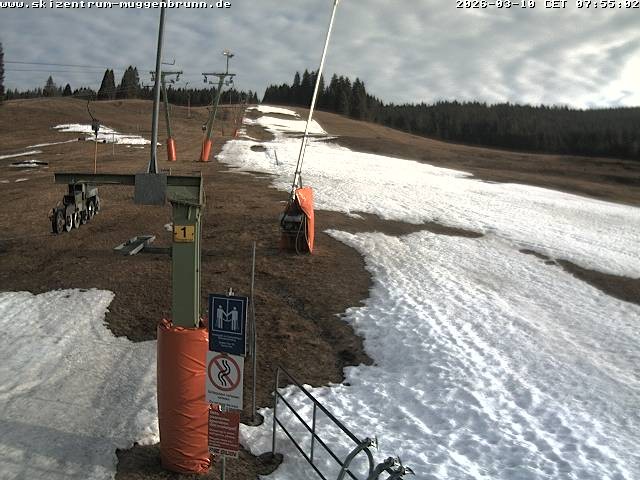 Archiv Foto Webcam Blick auf den Wasenlift bei Muggenbrunn