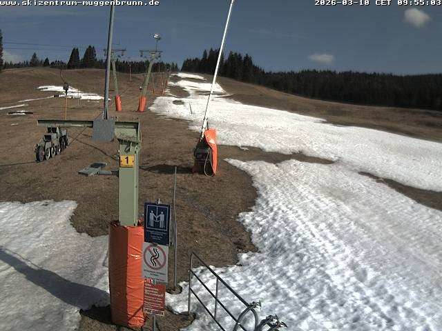 Archiv Foto Webcam Blick auf den Wasenlift bei Muggenbrunn