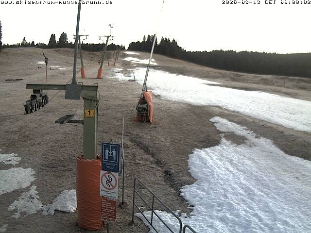 Archiv Foto Webcam Blick auf den Wasenlift bei Muggenbrunn