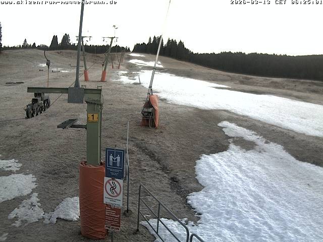 Archiv Foto Webcam Blick auf den Wasenlift bei Muggenbrunn