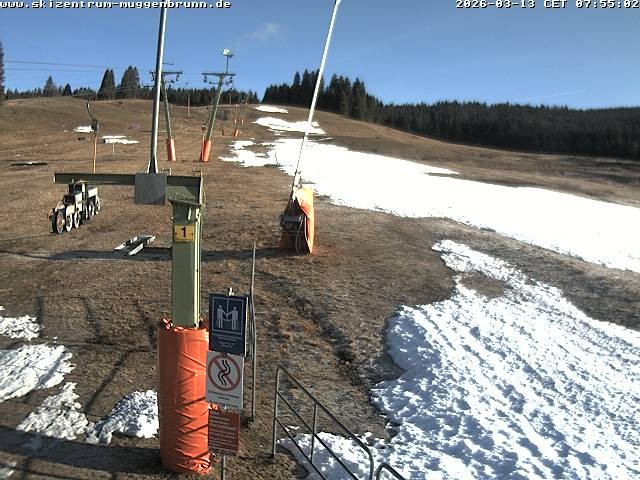 Archiv Foto Webcam Blick auf den Wasenlift bei Muggenbrunn