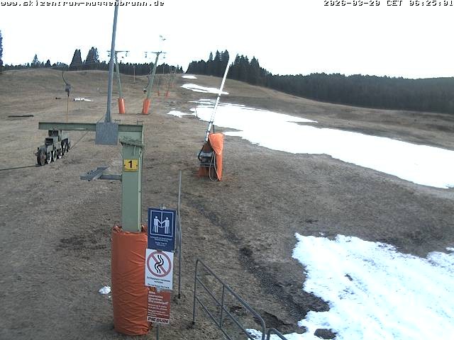 Archiv Foto Webcam Blick auf den Wasenlift bei Muggenbrunn