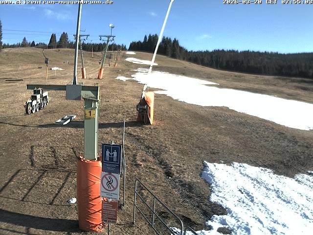 Archiv Foto Webcam Blick auf den Wasenlift bei Muggenbrunn